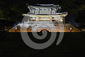 Yeungnam-jeilgwan Daegu Korea ì˜ë‚¨ì œì¼ê´€ Night illuminated